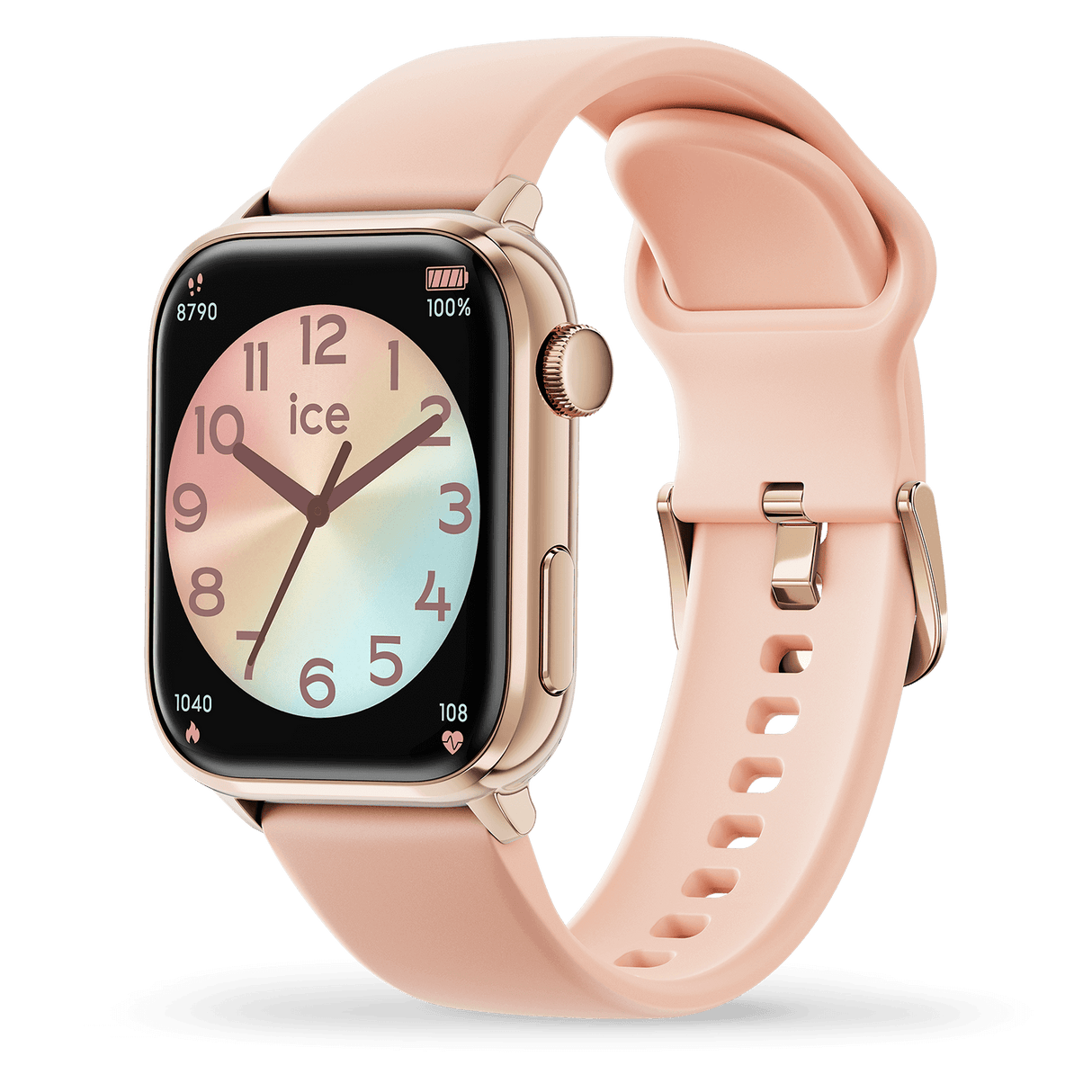 Relógio de pulso ICE Watch smart 2.0 - Rose gold - Nude - 1.96 AMOLED