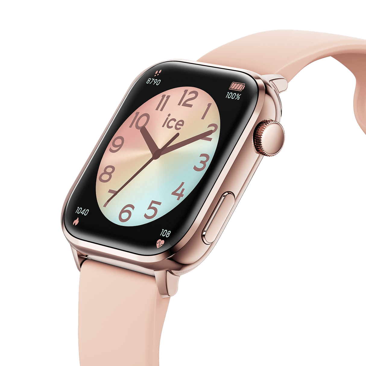 Relógio de pulso ICE Watch smart 2.0 - Rose gold - Nude - 1.96 AMOLED