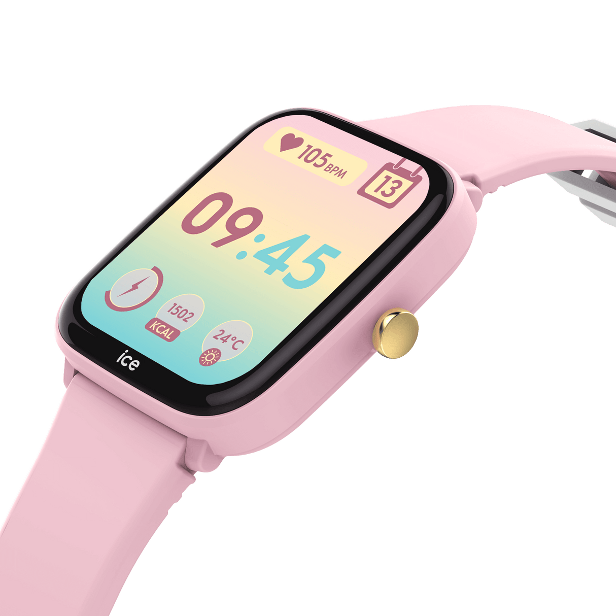 Relógio de pulso ICE Watch smart junior 2.0 - Pink - 1.75