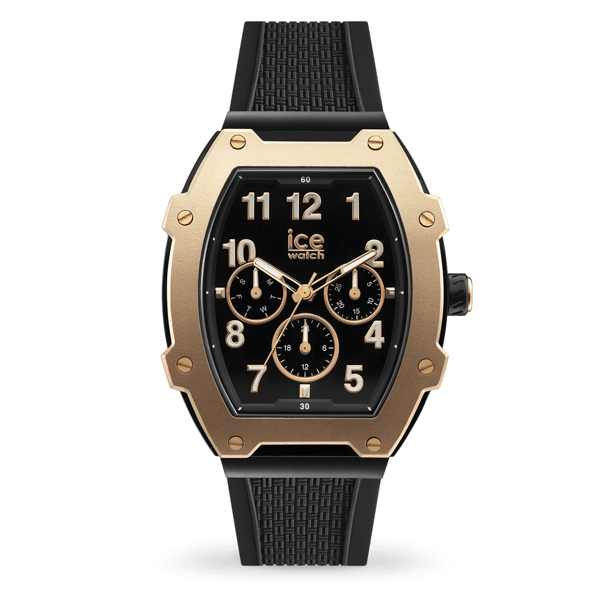 Relógio de pulso ICE Watch boliday - Black rose-gold - Plastic - Medium - MT