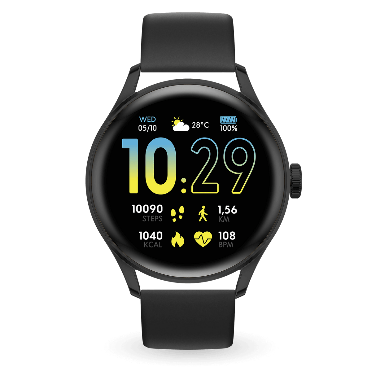 Relógio de pulso ICE Watch smart 2.0 - Black - 1.2 AMOLED