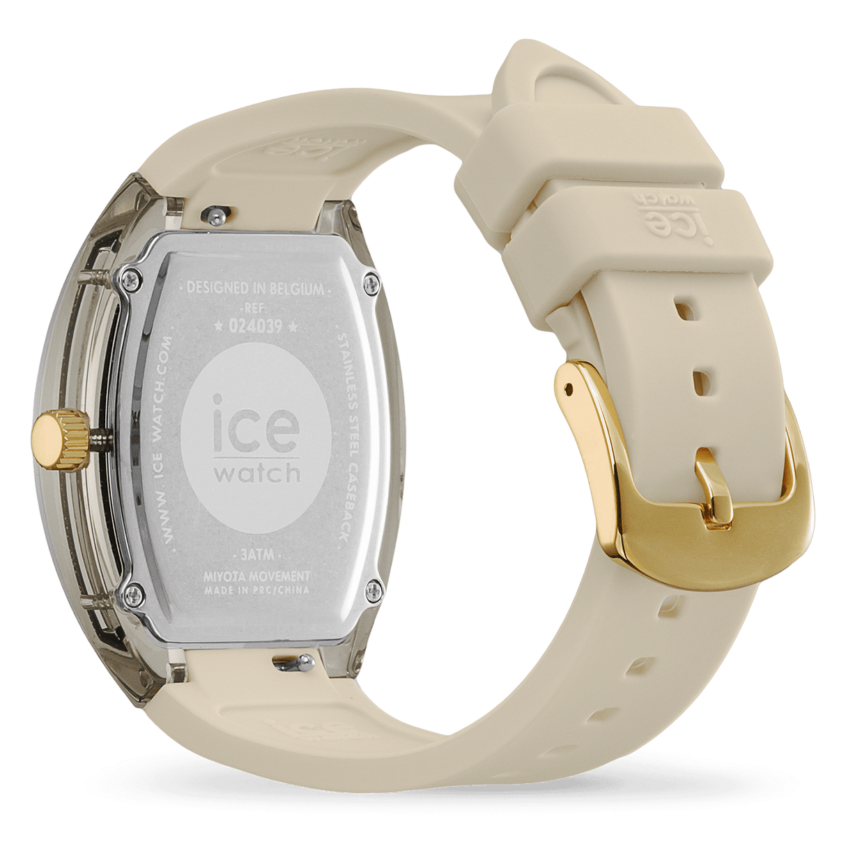 Relógio de pulso ICE Watch boliday - Dome - Almond skin sunset - Small - 3H+D