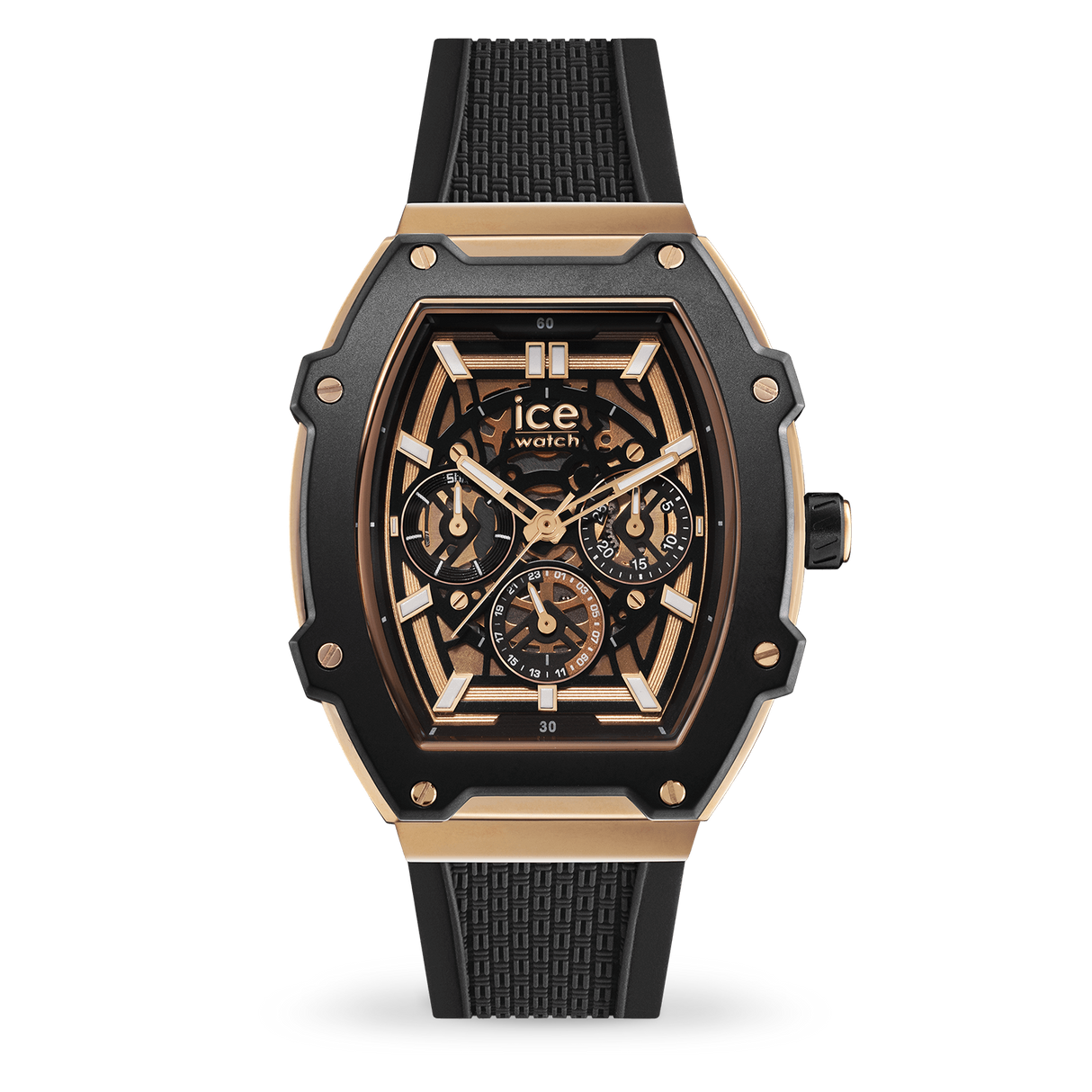 Relógio de pulso ICE Watch boliday - Black rose-gold skel - Steel - Medium - MT