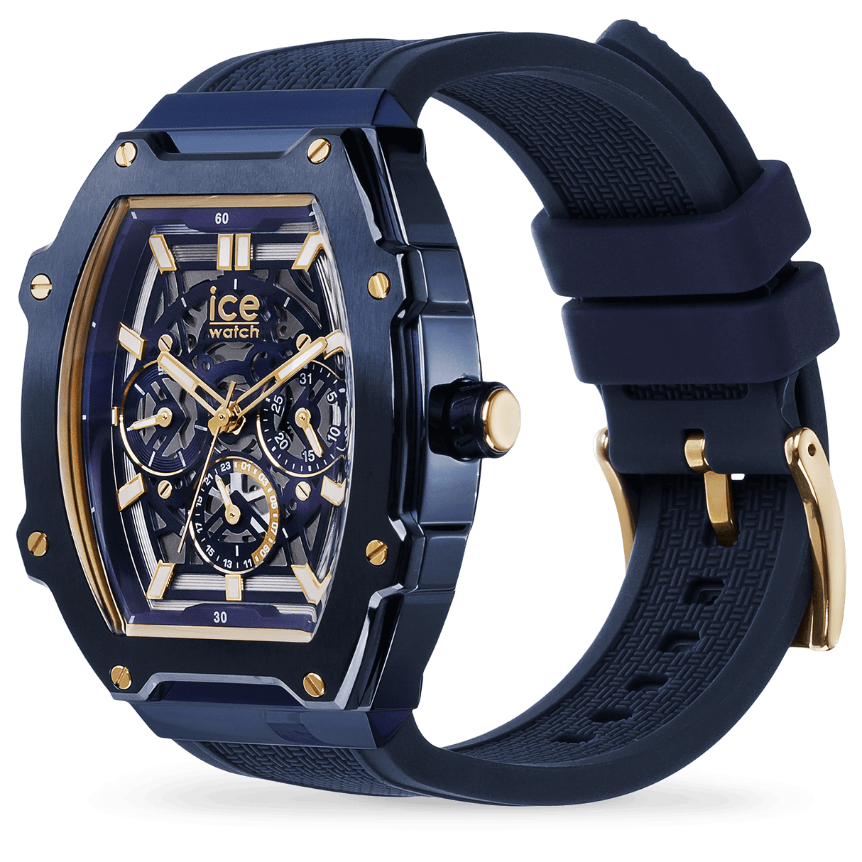 Relógio de pulso ICE Watch boliday - Gold blue skel - Steel - Medium - MT