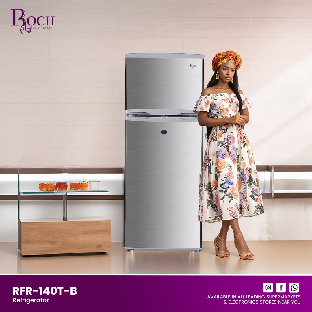 Refrigeradores ROCH 140 Ltrs. (RFR-140T-B)