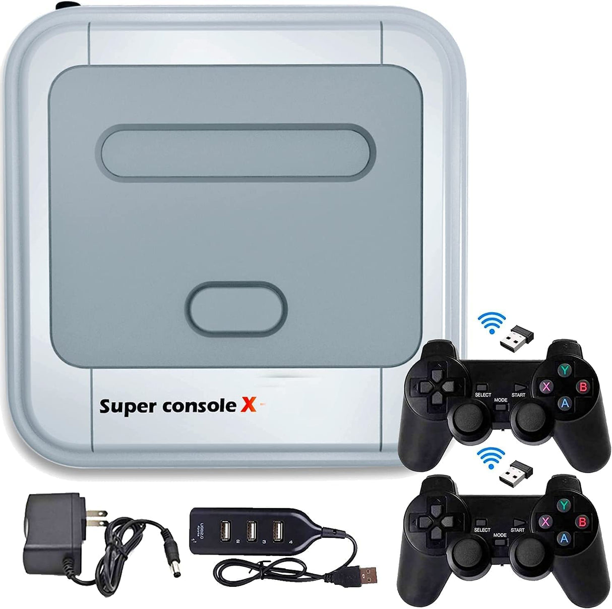 JOGO VIDEO SUPER CONSOLE X TV GAMING CONSOLA INCORPORADOS 2000+ JOGOS