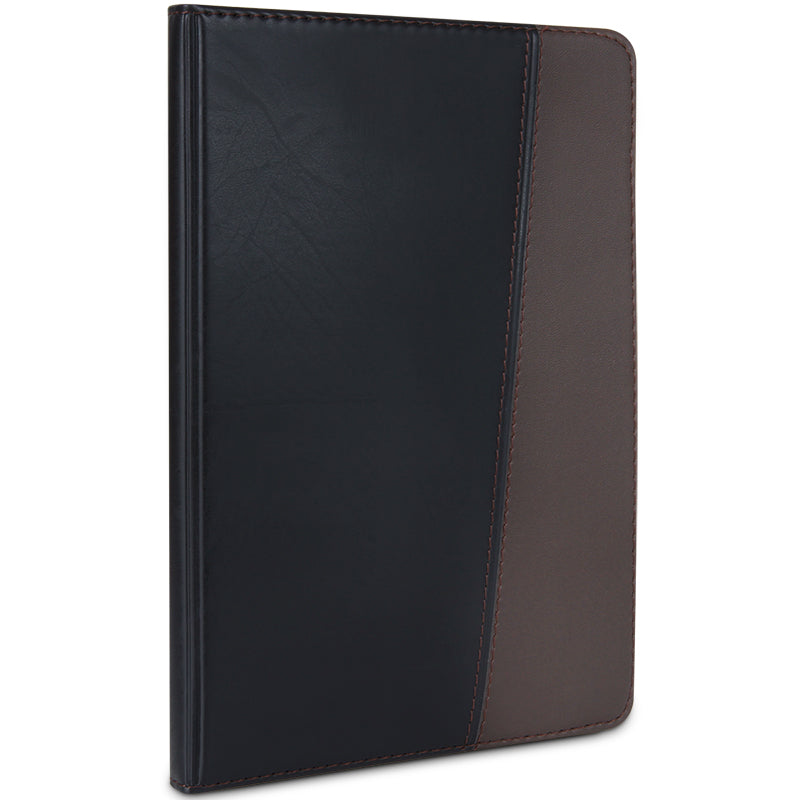 Agenda de couro Deli 7911 (preto) - 120 folhas - 25K