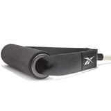 BANDAS DE RESISTÊNCIA REEBOK COM ALÇAS - BANDAS DE EXERCÍCIO DE CONFORTO PARA TREINO - BANDAS DE TREINO DE FITNESS PARA HOMENS E MULHERES - LIGHT (CINZA)