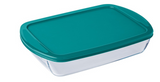 PYREX TIGELA RETÂNGULAR COM TAMPA 23x15 - 215P000/7346