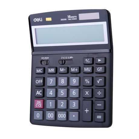 Calculadora de mesa Deli E39259 (preta)