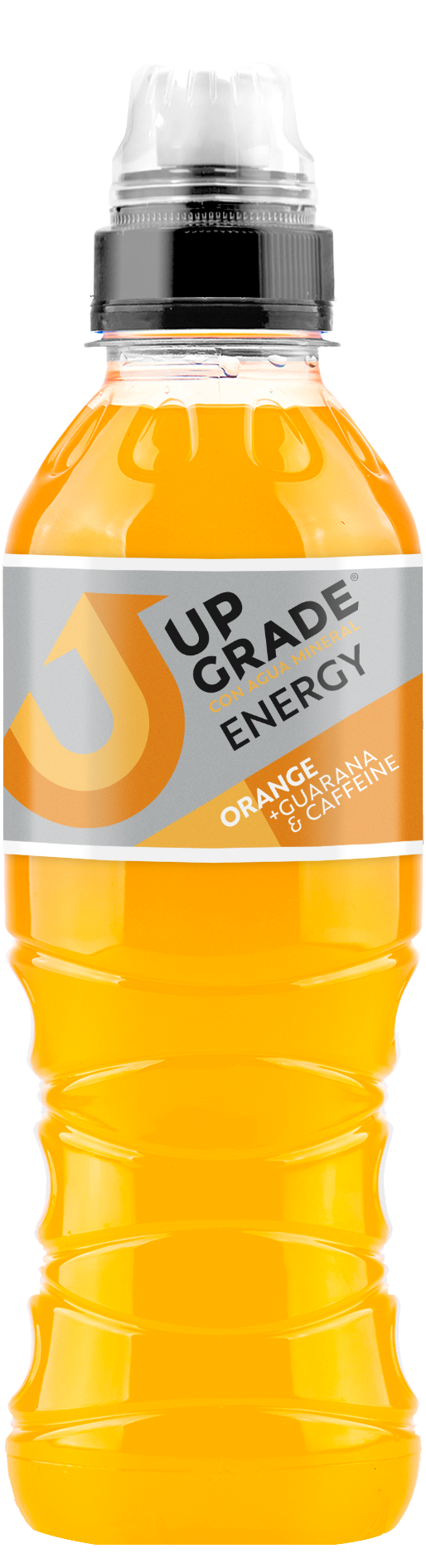 ENERGIA LARANJA + CAFEÍNA UPGRADE ISOTONIC DRINKS UPGRADE PLUS 0.5 L / 12 X 0.5 L