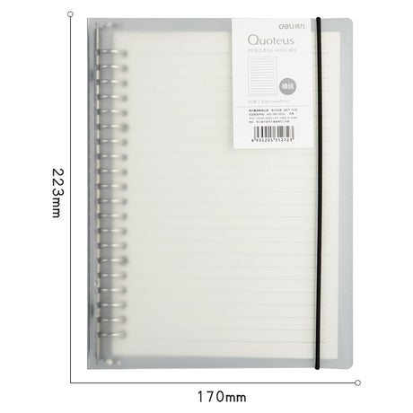 Caderno de folhas soltas Deli HA560 (linha horizontal)