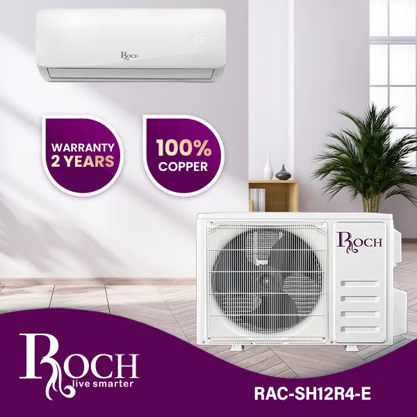 ROCH Ar Condicionado Split 12000 BTU R410A