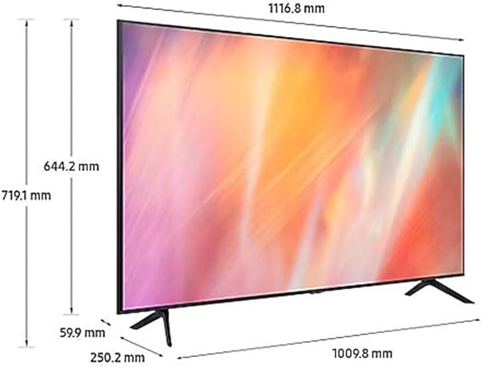 TV SAMSUNG 50" UHD 4K FLAT SMART TV - DU7000 (2024) SA