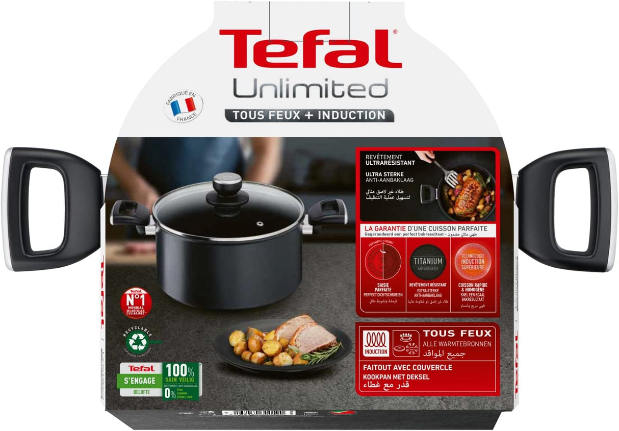 TEFAL PANELA DE ALUMÍNIO - 24CM - 2,9LT