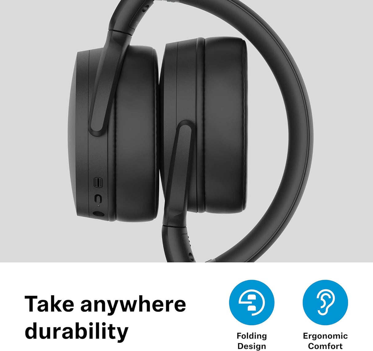 SENNHEISER AUSCULTADOR HD450 BT PRETO RS120-W