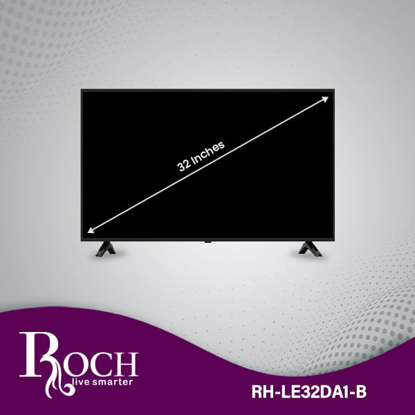 TV LED NORMAL ROCH 32” POLEGADAS Televisão