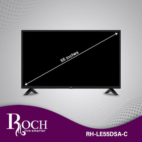 TV Smart TV ROCH 55" + Android (RH-LE55DSA-C)