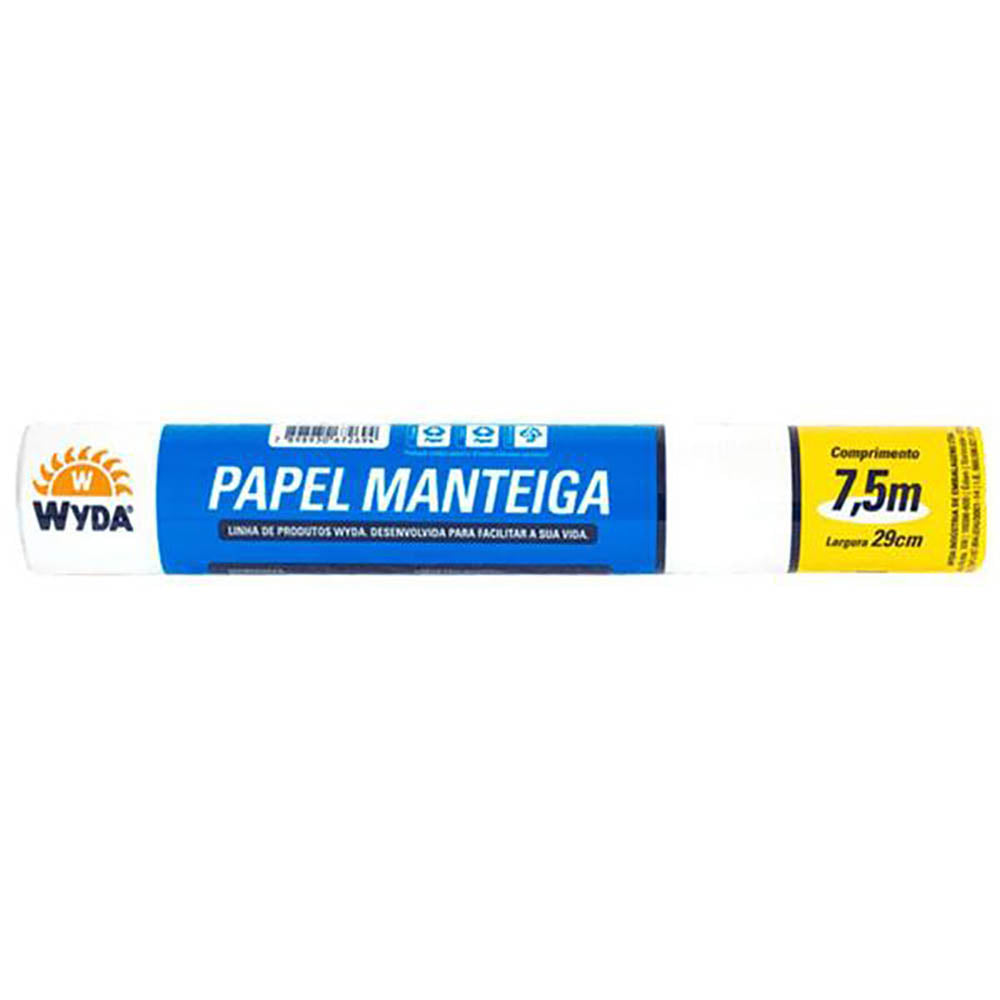 Papel Manteiga 29 x 7,5m WYDA