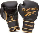 VAREJO LUVAS DE BOXE REEBOK - GOLD/PRETO - 10OZ