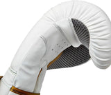 VAREJO LUVAS DE BOXE REEBOK - GOLD/BRANCO - 10OZ