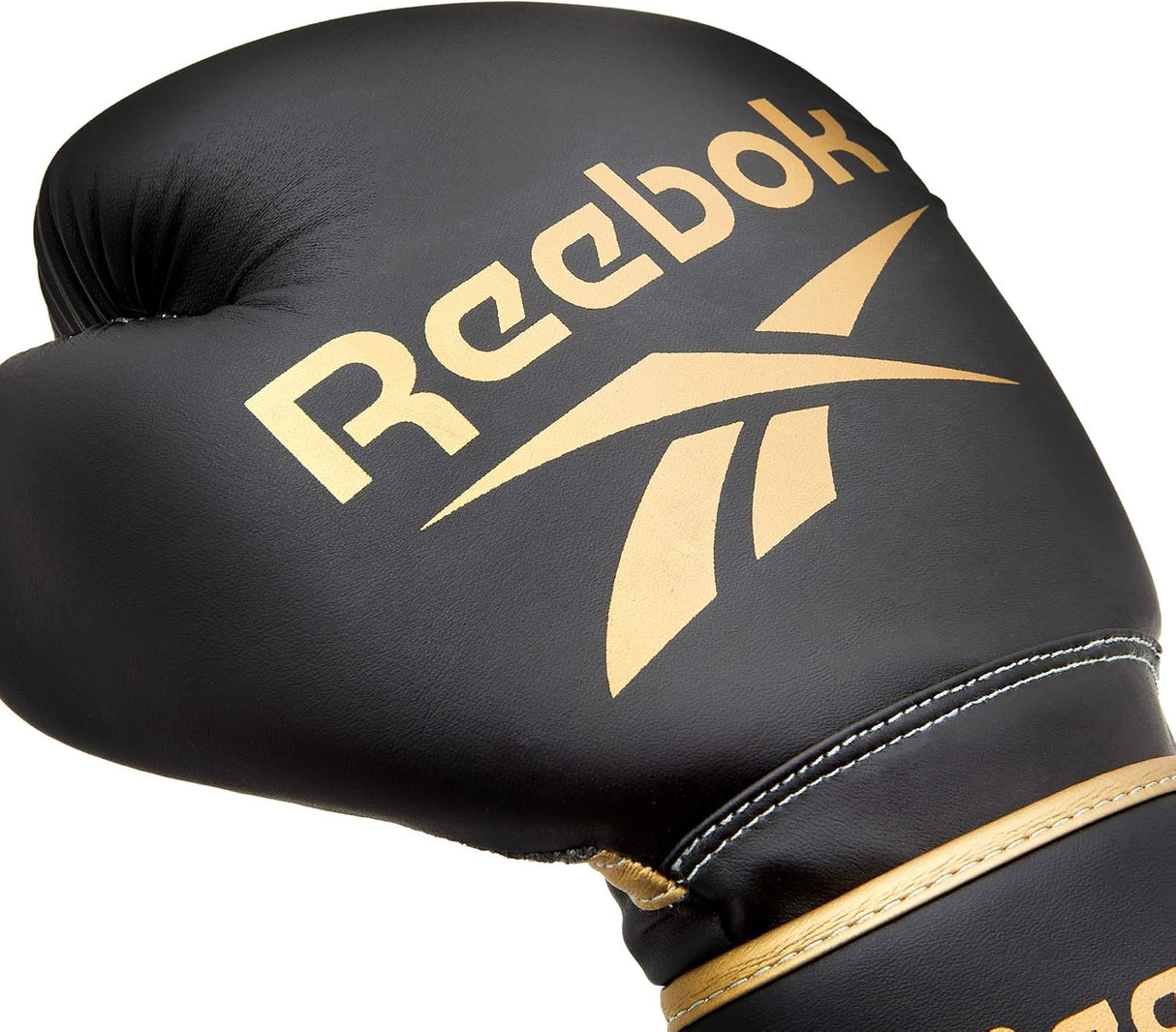 VAREJO LUVAS DE BOXE REEBOK - GOLD/PRETO - 10OZ