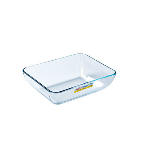 PYREX TRAVESSA DE VIDRO - ASSADEIRA DAILY COM TAMPA 35L 27X22CM - 344P000/3043