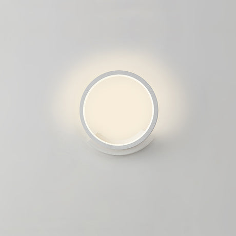 BRY-NELA-WL1-12W-RND-WHT-3000K-WALL LIGHT