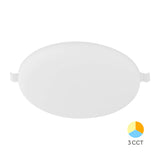 BRAYTRON - SMD - ADR - 10W - RND - ADJ - WHT - 6500K - LED PANEL CORTE AJUSTÁVEL 6500K