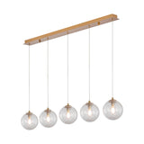 BRY-S002S-4H-5xG9-GLD-PENDANT LIGHT