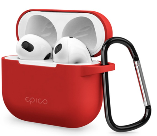 EPICO CAPA (SILICONE) OUTDOOR) P/AIRPODS 3 RED (EP) 9911101400013