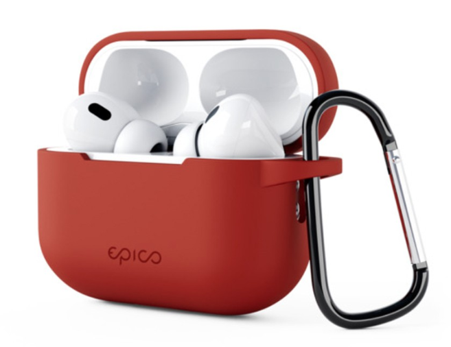 EPICO CAPA (SILICONE OUTDOOR) P/AIRPODS PRO 2 RED (EP) 9911101400019