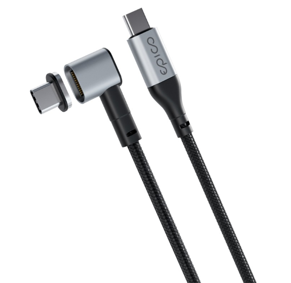 EPICO CABO CARREGAMENTO MAGNETICO USB-C P/USB-C GREY 9915101300220