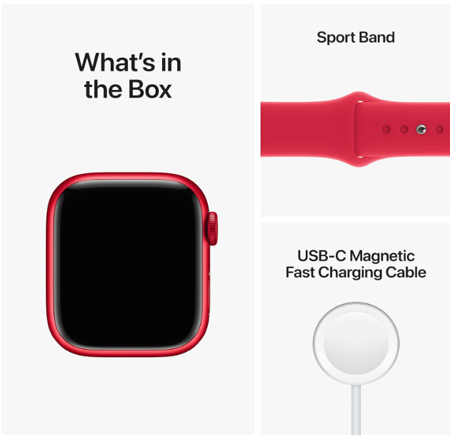 APPLE APPLE WATCH SERIES 8 GPS 41MM (PRODUCT)RED ALUMINIUM