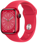 APPLE APPLE WATCH SERIES 8 GPS 41MM (PRODUCT)RED ALUMINIUM CASE MNP73