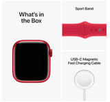 APPLE APPLE WATCH SERIES 8 GPS 41MM (PRODUCT)RED ALUMINIUM CASE MNP73