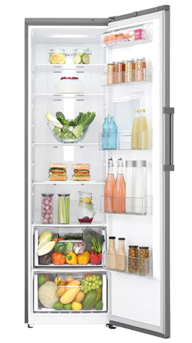 LG FRIFORIFICO 1POR/DISP. INOX 380L GC-F411ELDM