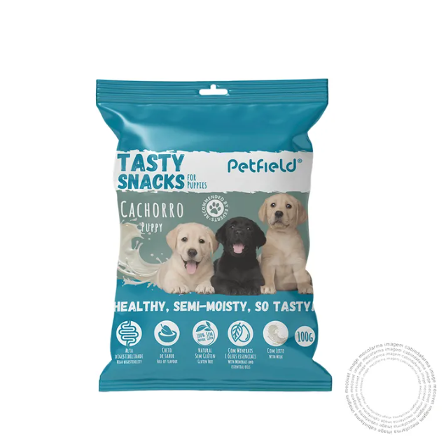 VET PETFIELD PUPPY TASTY SNACKS 100G