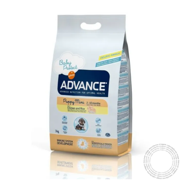 VET ADVANCE CAO MINI PUPPY FRANGO E ARROZ 1,5KG