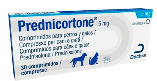 VET PREDNICORTONE 5MG 30 COMP