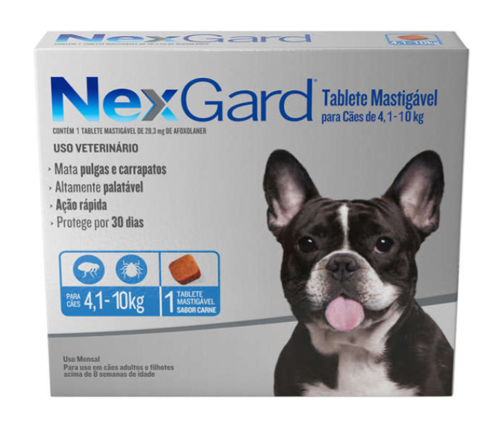 VET NEXGARD CAO M 4,1-10KG 3 COMP MAST 1,25G