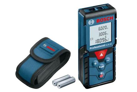 MEDIDOR DISTANCIA LASER GLM40 0601072900 BOSCH