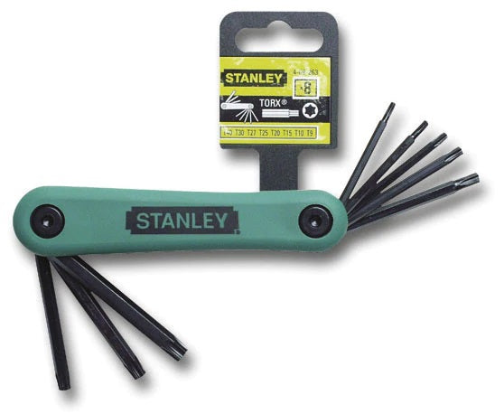 JOGO 8 CHAVES HEXAGONAIS TORX 2-69-266 STANLEY