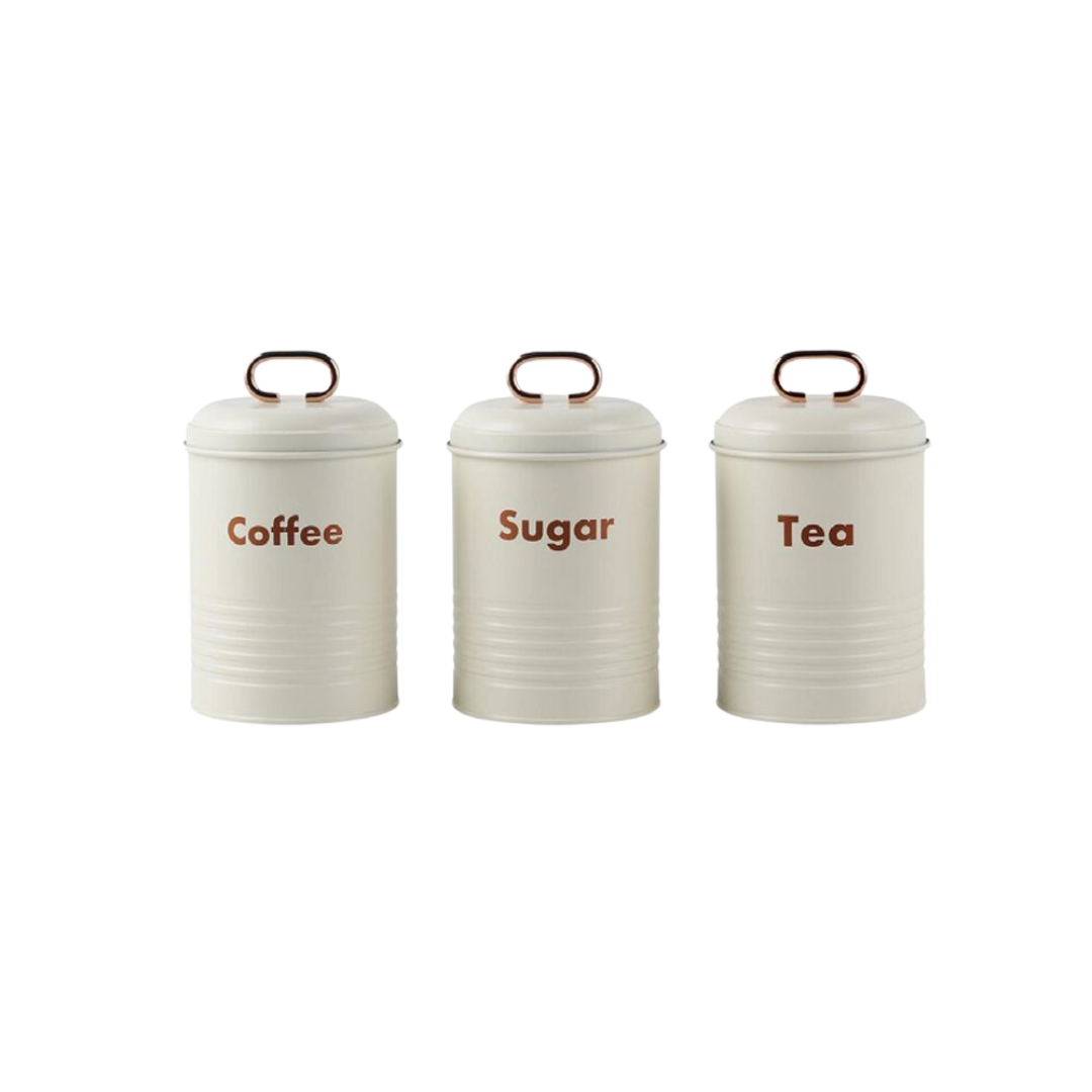 Caixa de pão  - conjunto de 4 Pcs 3 caixa de pão, 1 lata de chá, 1 lata de café, lata de açúcar&nbsp;