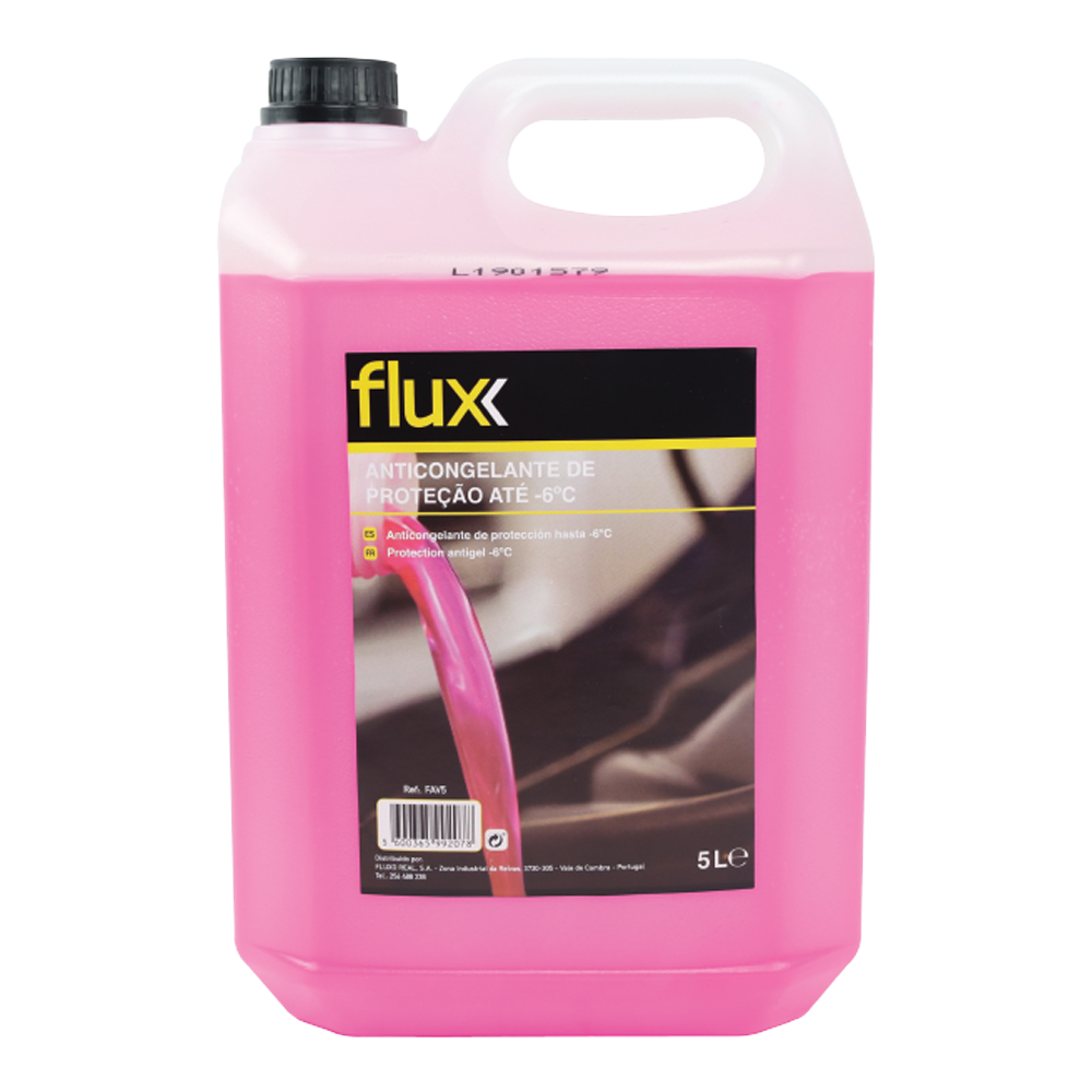 ANTICONGELANTE ROSA 5LT FLUX