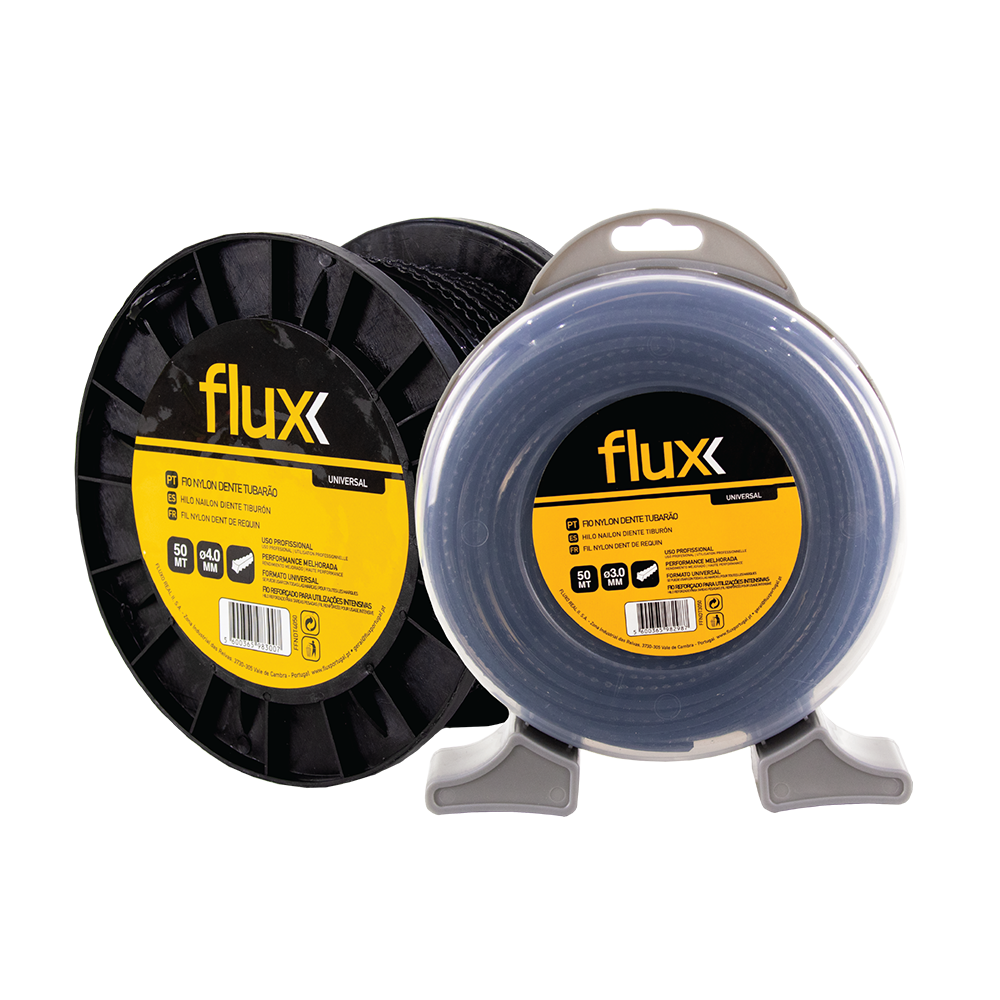 FIO NYLON DENTE TUBARAO 3,0MM 15MT FLUX