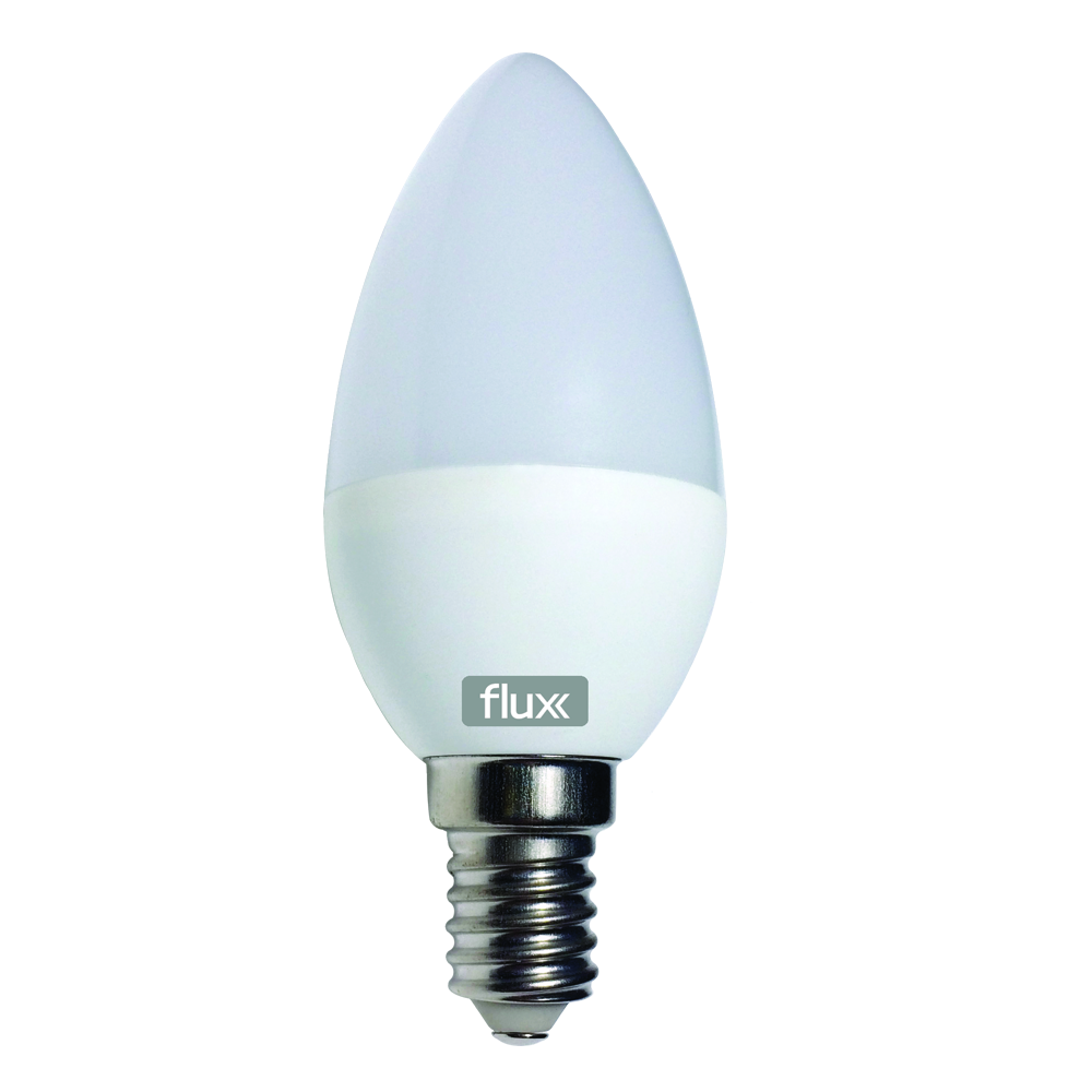 LAMPADA LED CHAMA E14 4W 6400K FLUX