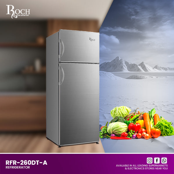 Geleira 260LTR Refrigeradores ROCH 207 Ltrs. (RFR-260DT-A)