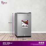 Refrigeradores ROCH 102 Ltrs. (RFR-120S-J)