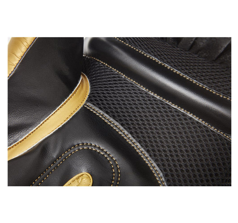 VAREJO 16OZ LUVAS DE BOXE REEBOK GOLD-PRETO 16OZ